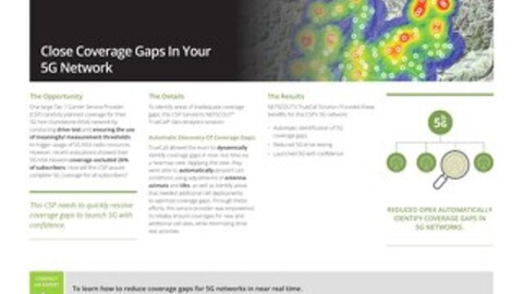 Close Coverage Gaps In Your 5G Network
