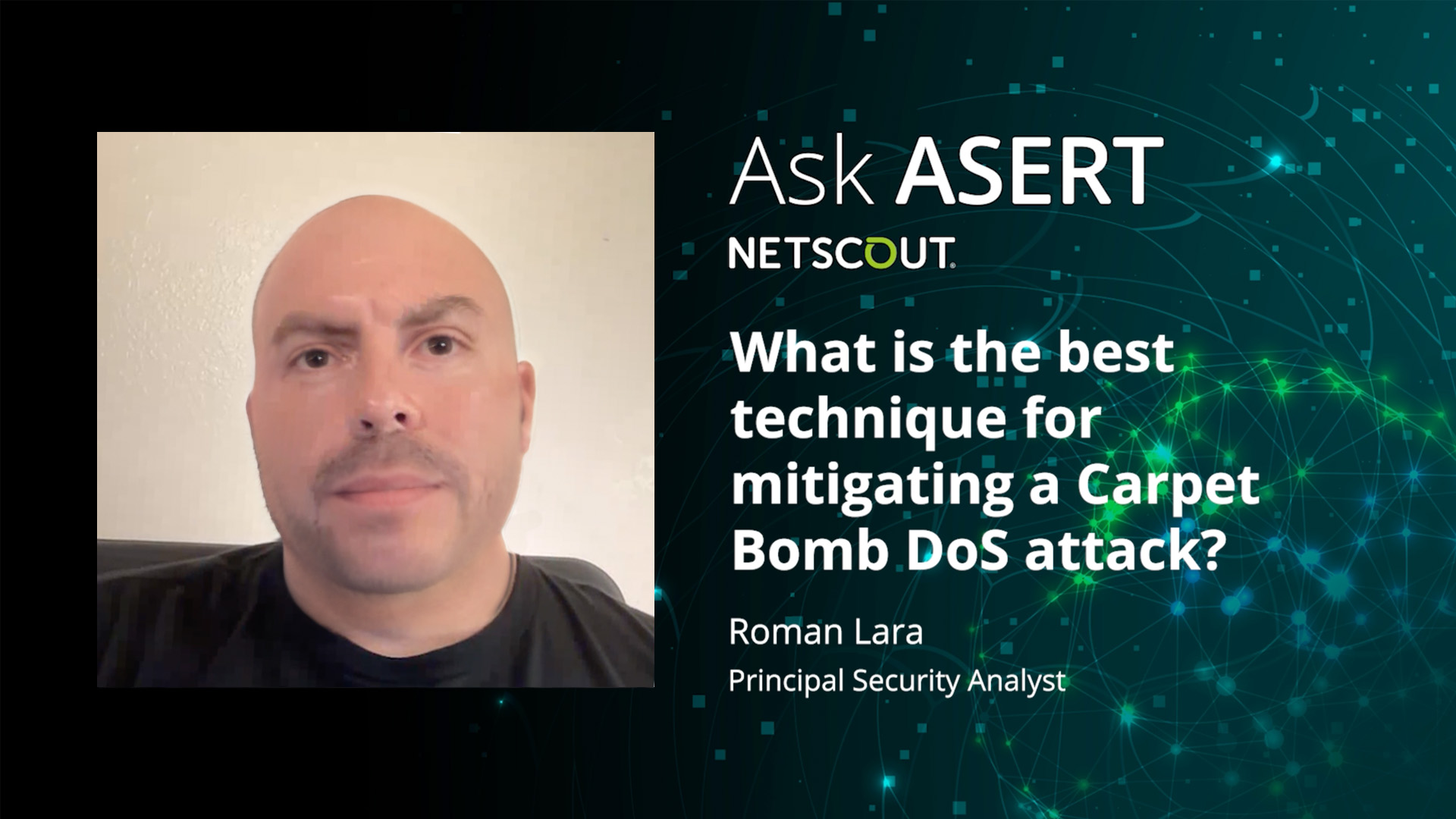 Ask ASERT: What is the Best Mitigation Technique for Carpet Bomb DoS Attack?