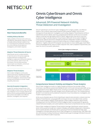Omnis CyberStream and Omnis Cyber Intelligence