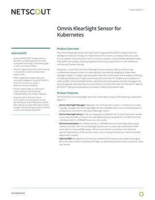 Omnis KlearSight Sensor for Kubernetes