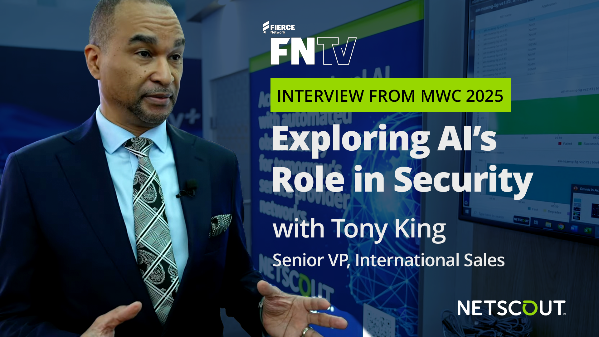 Exploring AI’s Role in Security with Tony King, Senior VP, International Sales