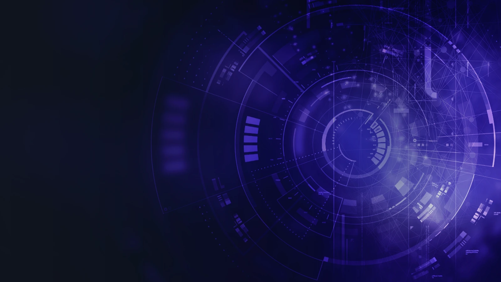 abstract dark purple background with circular shape on right side