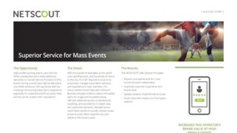 Superior Service for Mass Events