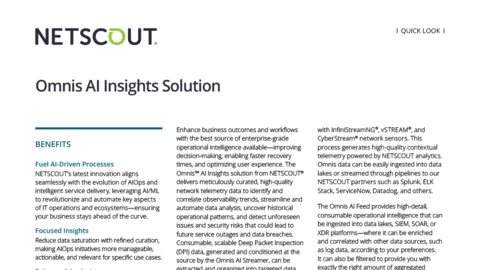 Omnis AI Insights Solution